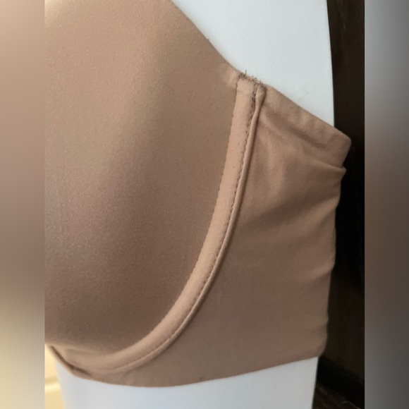 Victoria Secret Lined Demi/ Demi-Busted Double Nude SZ 34DDD - Picture 7 of 11